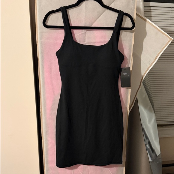 Fabletics Black Cutout Tank Dress - Picture 5 of 7